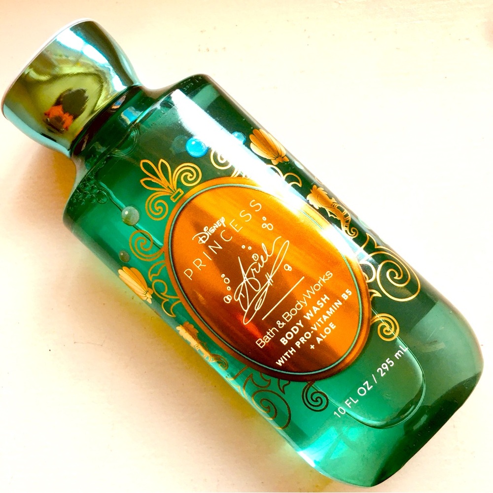 Disney Princess Ariel Bath & Body Works Green Body Wash